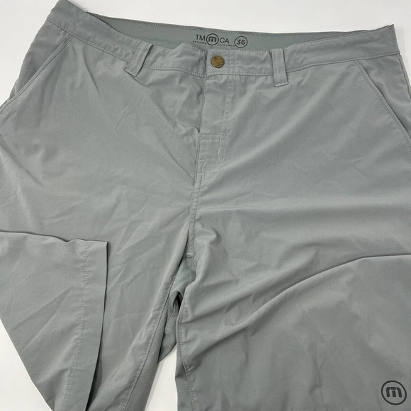 Travis Mathew TMCA Shorts Men's 36 Gray‎ Comfort Stretch Waist Golf - Picture 1 of 12